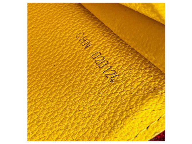 Portafoglio Goyard Matignon GM Goyardine Red Zip Around Clutch - vista 9