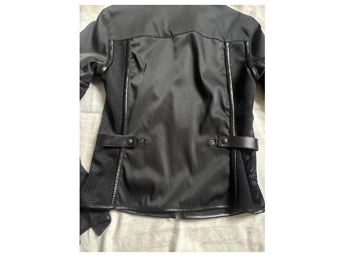 Double Prada Bikerjacke aus Nylon in Schwarz - Ansicht 4