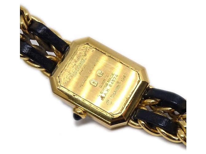 Chanel Premiere Rock Quartz Metallo Placcato e Pelle 20 - vista 3