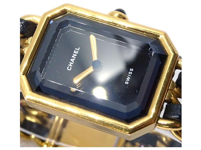 Chanel Premiere Rock Quartz Metallo Placcato e Pelle 20 - vista 5