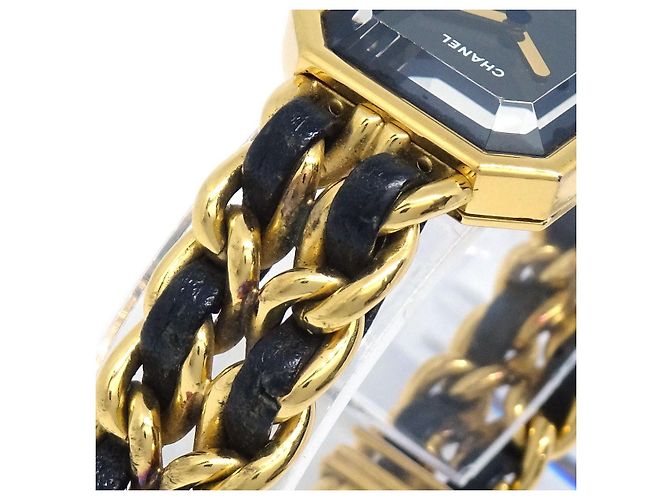Chanel Premiere Rock Quartz Metallo Placcato e Pelle 20 - vista 6