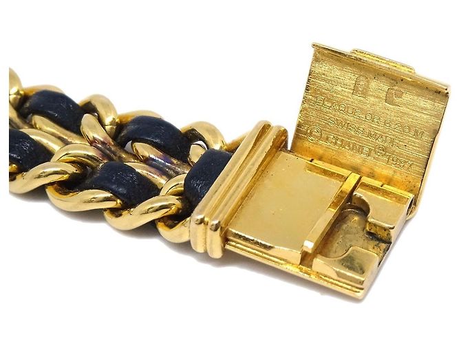 Chanel Premiere Rock Quartz Metallo Placcato e Pelle 20 - vista 7