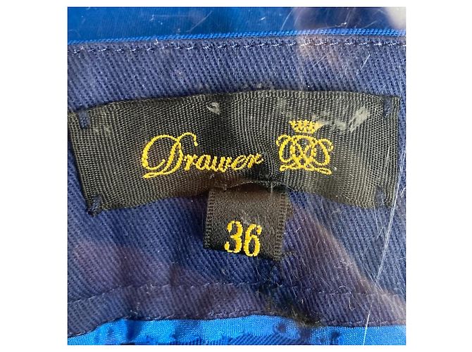 Autre Marque Pantalón Slim de Twill Drawer Azul - vista 4