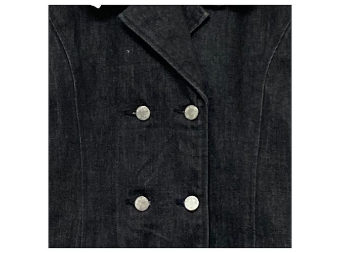 Autre Marque Chaleco de denim PINK HOUSE Negro Gris - vista 3