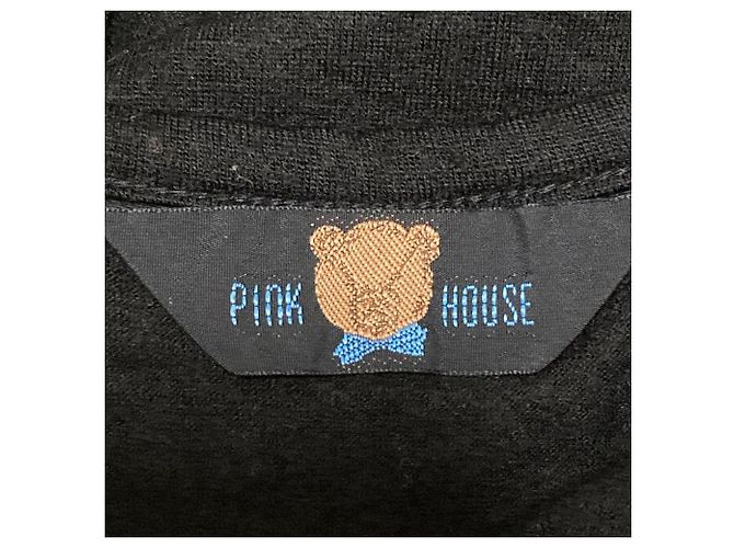 Autre Marque Strickpullover mit Spitze PINK HOUSE Schwarz - Ansicht 4