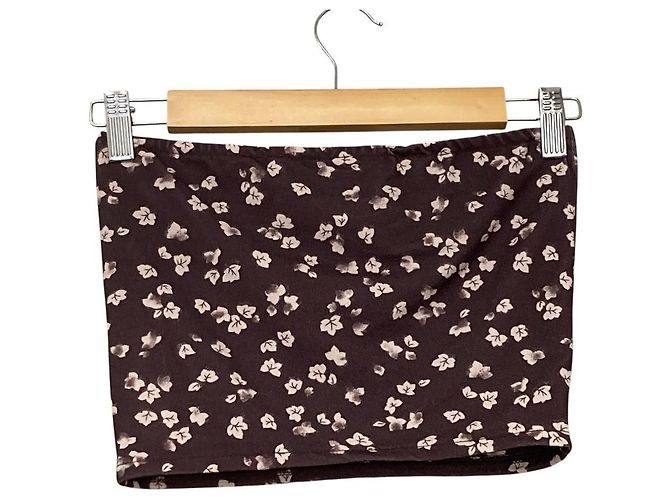Autre Marque Vestido Snidel Floweprint Castaño - vista 5