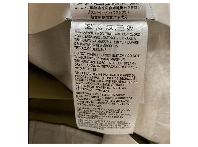 Pantalones Salvatore Ferragamo Beige Caqui - vista 9
