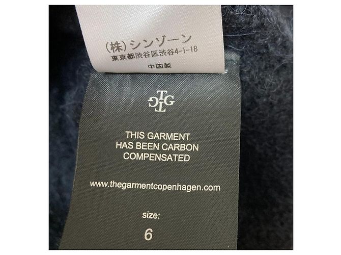 Autre Marque O Pullover de Malha de Manga Curta Preto - vista 7