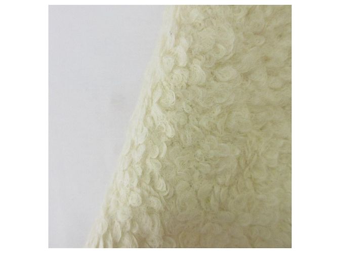 Capa de Lana Valentino Blanco Blanco roto - vista 3