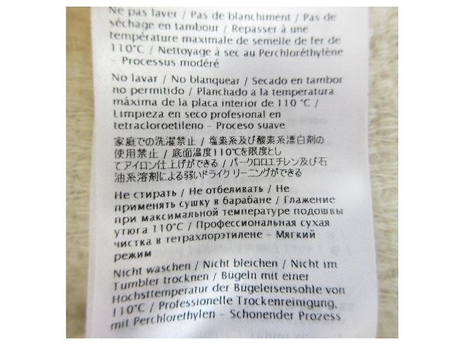 Capa de Lana Valentino Blanco Blanco roto - vista 8