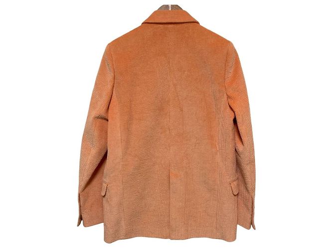 Chaqueta de pana entallada Acne Studios Naranja - vista 5