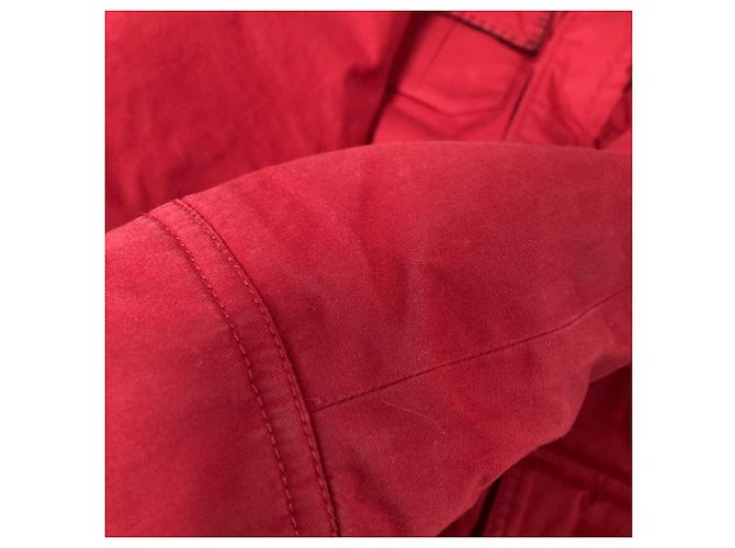 Autre Marque Holubar DEERHUNTER PARKA Parka da montagna con piumino Rosso - vue 10
