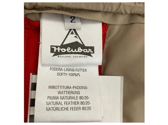 Autre Marque Holubar DEERHUNTER PARKA Parka da montagna con piumino Rosso - vue 8