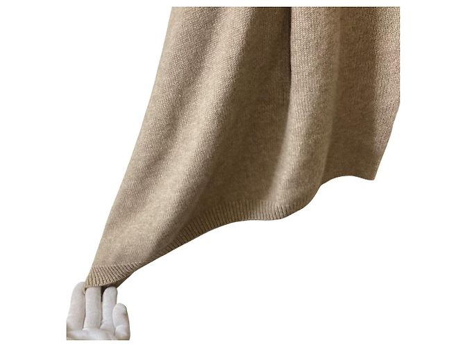 Autre Marque Capa de cachemira y piel de zorro FOXEY Beige - vista 4