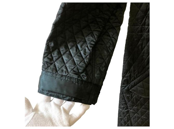 Autre Marque Casaco longo acolchoado noir kei ninomiya Preto - vista 5