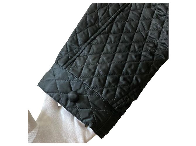 Autre Marque Casaco longo acolchoado noir kei ninomiya Preto - vista 6