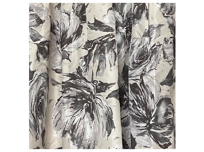 Autre Marque Falda con estampado floral Kumikyoku Castaño - vista 3