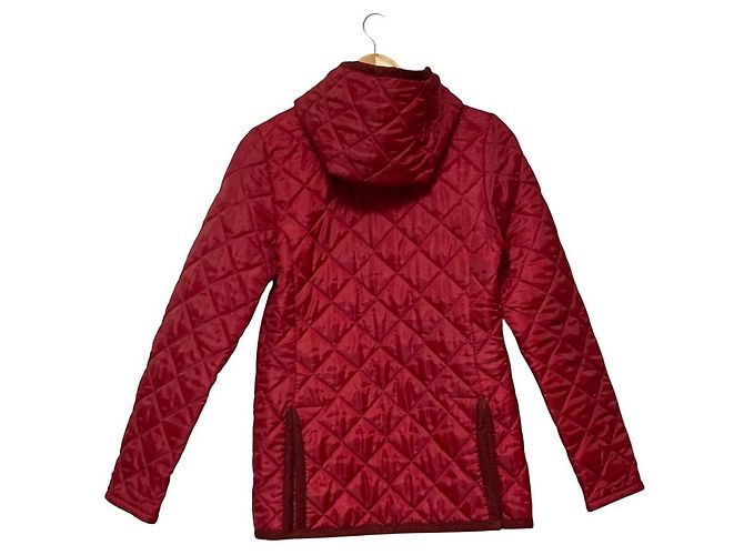 Autre Marque Abrigo acolchado con capucha Lavenham Roja - vista 2