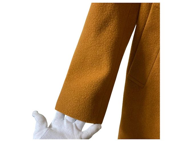 Autre Marque Abrigo de lana con capucha Mackintosh London Castaño Beige - vista 3