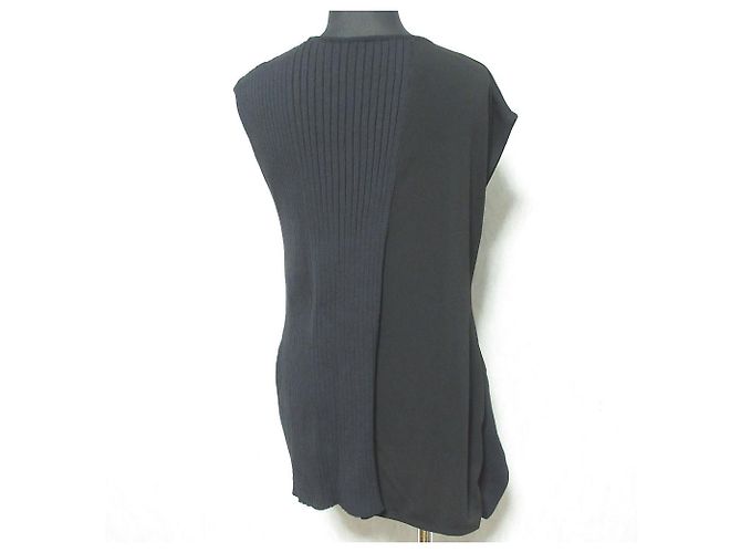 Lanvin Collection Asymmetry Docking Cutsew Nero - vista 2
