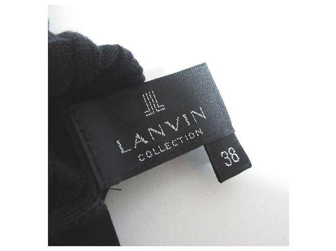 Lanvin Collection Asymmetry Docking Cutsew Nero - vista 6
