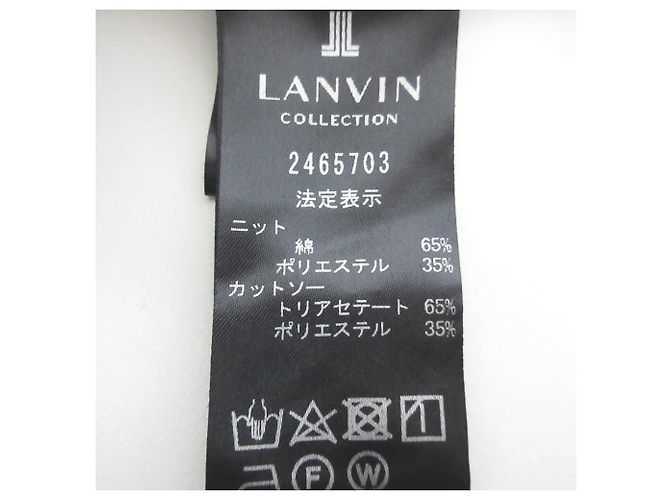 Lanvin Collection Asymmetry Docking Cutsew Nero - vista 7