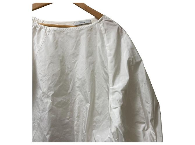 Autre Marque Blusa Balloon Asimétrica Alunc Blanco - vista 2