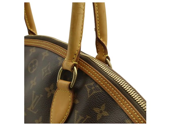 Louis Vuitton Monogram Lockit Horizontal Handtasche Braun Monogramm - Ansicht 8