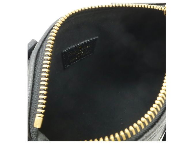 Borsa Louis Vuitton Monogram Empreinte Nano Speedy Nero Multicolore Beige Monogramma - vista 7