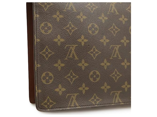 Borsa Louis Vuitton Monogram Monceau 28 Second Marrone Monogramma - vista 10