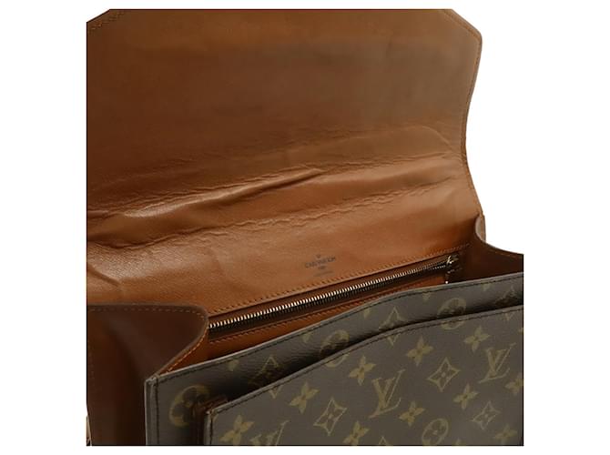 Borsa Louis Vuitton Monogram Monceau 28 Second Marrone Monogramma - vista 8