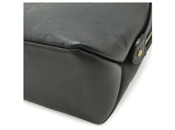 Borsa Louis Vuitton Monogram Empreinte Petit Palais Nero - vista 4