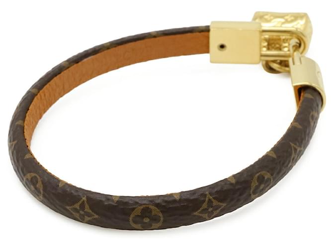 Speedy Bracciale Charm Monogram Louis Vuitton Marrone Monogramma - vista 3