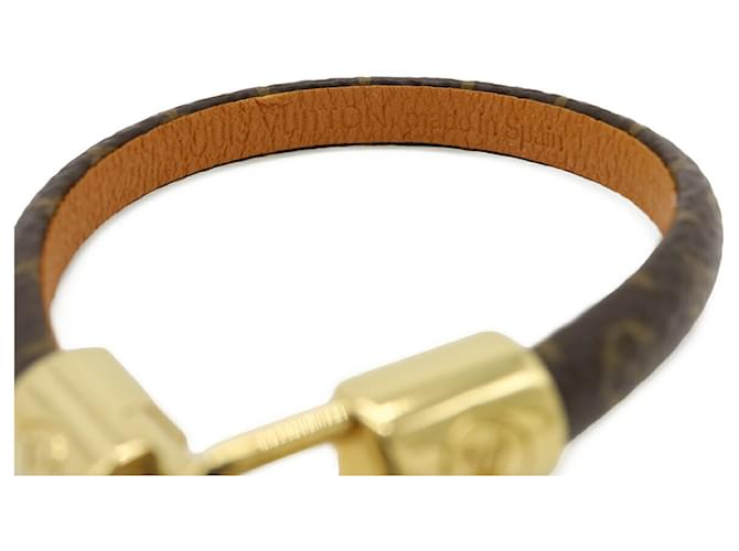 Speedy Bracciale Charm Monogram Louis Vuitton Marrone Monogramma - vista 6