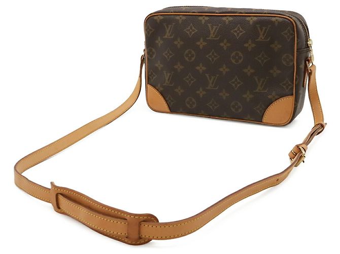 Borsa a Spalla Louis Vuitton Monogram Trocadero 27 M51274 Marrone Monogramma - vista 3
