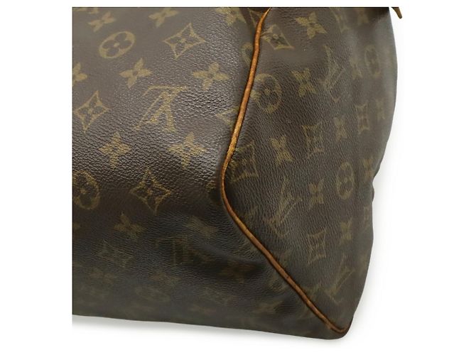 Borsa Louis Vuitton Monogram Speedy 30 Marrone Monogramma - vista 4