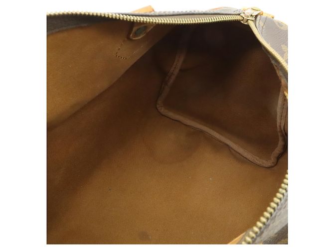 Borsa Louis Vuitton Monogram Speedy 30 Marrone Monogramma - vista 7