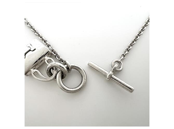 Hermès Collana Amulette Constance Hermes Argento - vista 3