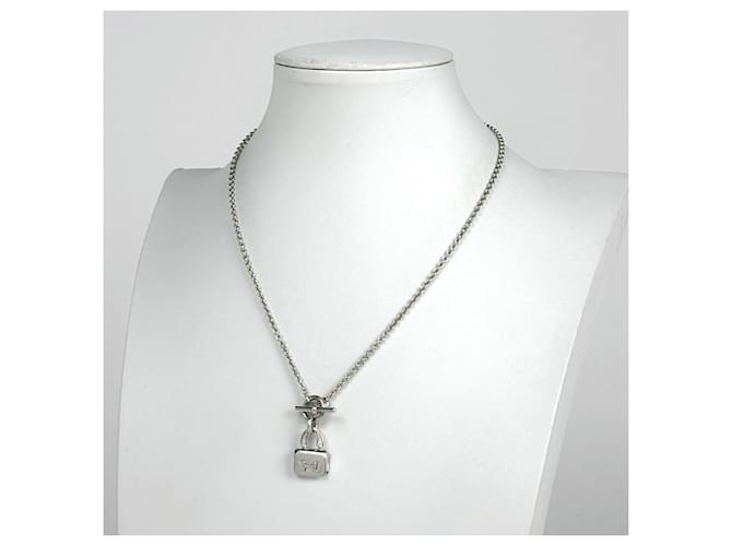 Hermès Collana Amulette Constance Hermes Argento - vista 5