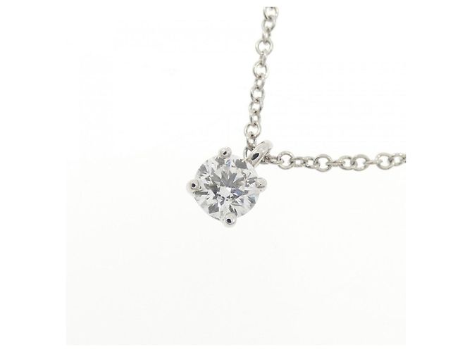 Collana solitaire con diamante Tiffany & Co. - vista 3