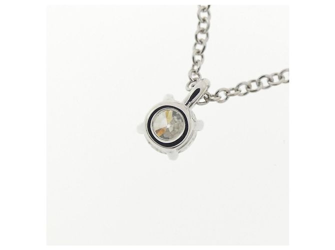 Collana solitaire con diamante Tiffany & Co. - vista 4