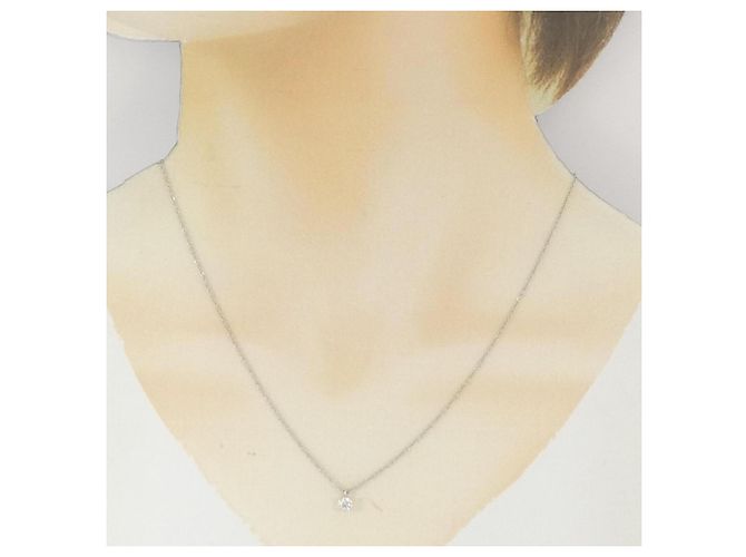 Collana solitaire con diamante Tiffany & Co. - vista 6