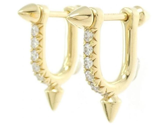 Orecchini a lobo Titan con diamante Tiffany & Co. D'oro - vista 2