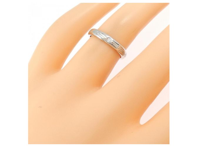Tiffany & Co Anello a fascia Tiffany Notes Lucida in platino - vista 4
