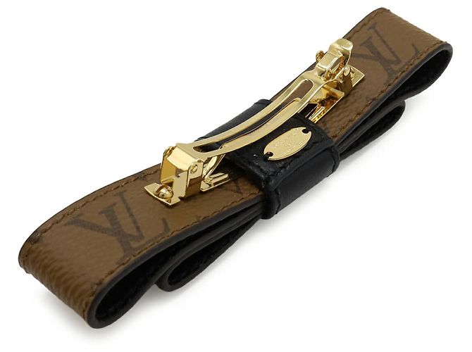 Louis Vuitton Monogram Reverse Barrette Hellbraun Monogramm - Ansicht 3