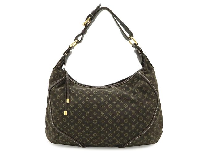 Borsa a tracolla Louis Vuitton Monogram Mini Lin Manon MM Marrone Damier ebene - vista 2