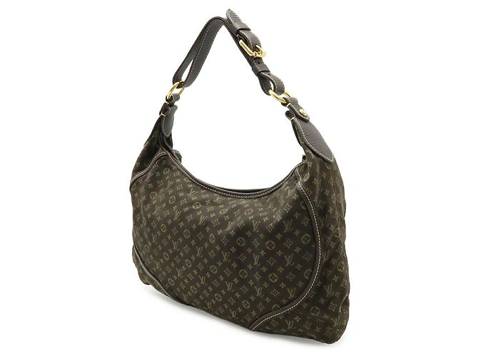 Borsa a tracolla Louis Vuitton Monogram Mini Lin Manon MM Marrone Damier ebene - vista 3