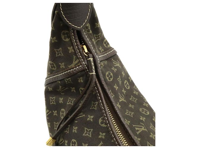Borsa a tracolla Louis Vuitton Monogram Mini Lin Manon MM Marrone Damier ebene - vista 6
