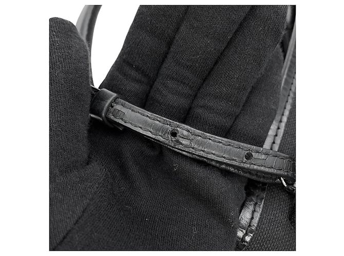 Borsa in tela nera Balenciaga Nero - vista 15
