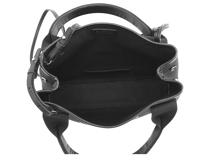 Borsa in tela nera Balenciaga Nero - vista 6